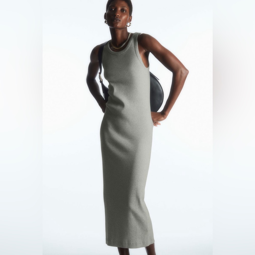 Cos New Cotton Tube Dress